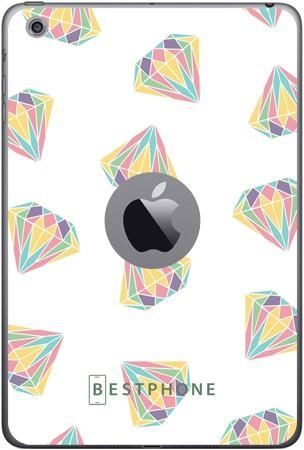 Etui pudrowe diamenty na Apple iPad Mini