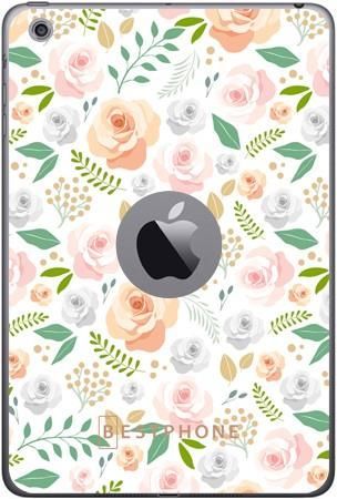 Etui pudrowe róże na Apple iPad Mini