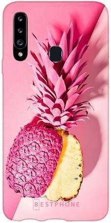 Etui pudrowy ananas na Samsung Galaxy A20s