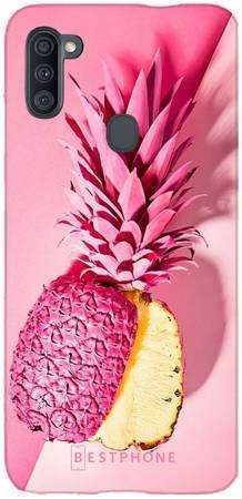 Etui pudrowy ananas na Samsung Galaxy M11