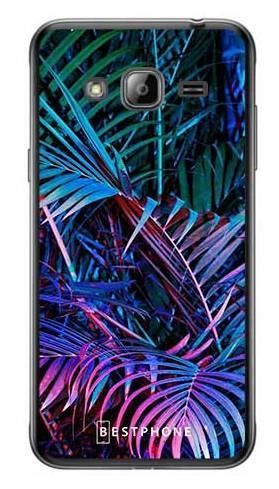 Etui tropikalne fluo na Samsung Galaxy J3 2016