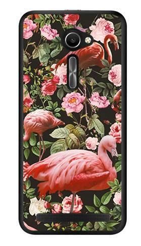 Foto Case ASUS ZenFone 2 5" tropikalne flamingi