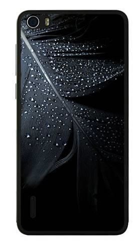 Foto Case Huawei HONOR 6 czarne pióro