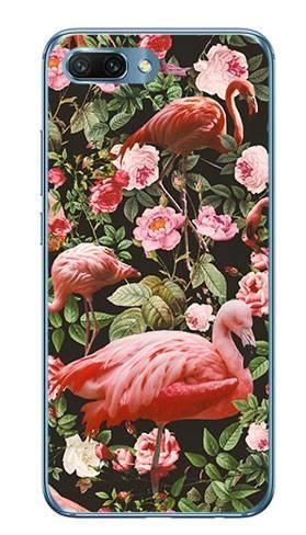 Foto Case Huawei Honor 10 tropikalne flamingi