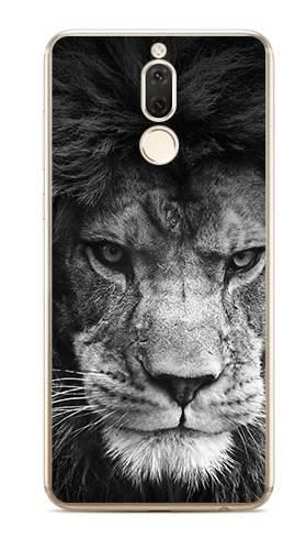 Foto Case Huawei Mate 10 Lite Czarno-biały lew