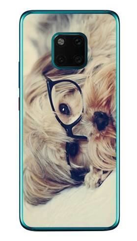 Foto Case Huawei Mate 20 Pro pies w okularach