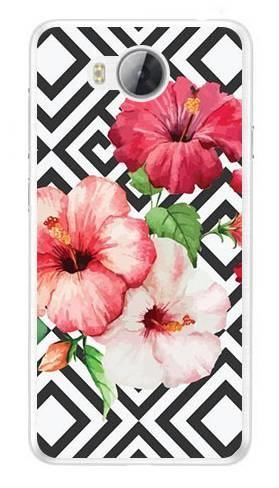 Foto Case Huawei Y3 II kwiaty i wzorki