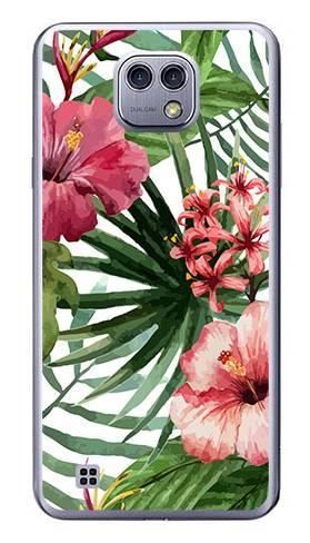 Foto Case LG X CAM kwiaty tropikalne