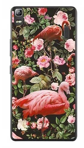 Foto Case Lenovo K3 NOTE tropikalne flamingi