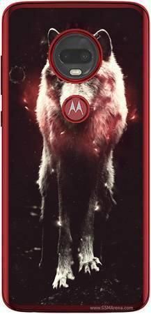 Foto Case Motorola Moto G7 / Moto G7 Plus wilk w nocy