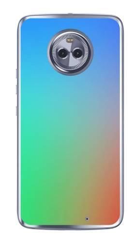 Foto Case Motorola Moto X4 tęczowy gradient