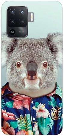 Foto Case Oppo Reno 5 Lite koala w koszuli