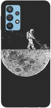 Foto Case Samsung Galaxy A32 5G astronauta i księżyc