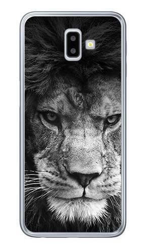 Foto Case Samsung Galaxy J6 Plus Czarno-biały lew