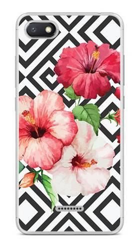 Foto Case Xiaomi Redmi 6a kwiaty i wzorki