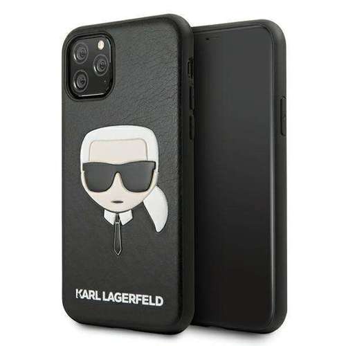 Karl Lagerfeld KLHCN65KHBK iPhone 11 Pro Max czarny/black hardcase Ikonik Karl`s Head