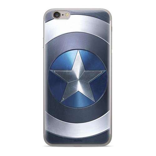 Oryginalne etui Marvel z nadrukiem Kapitan Ameryka 005 do Huawei Mate 20 Lite niebieski (MPCCAPAM1558)