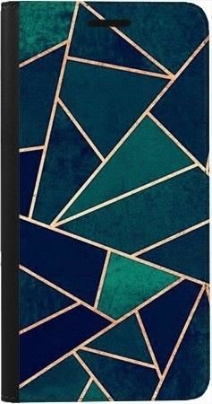Portfel DUX DUCIS Skin PRO geometria turkus na Samsung Galaxy A51