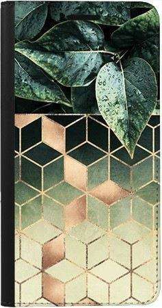 Portfel DUX DUCIS Skin PRO geometryczna roślina na Apple iPhone 13 MINI