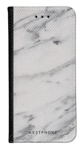 Portfel Wallet Case LG K30 szary marmur