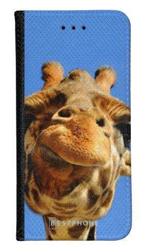 Portfel Wallet Case Oppo A52 / A72 śmieszka żyrafa