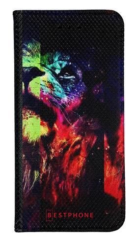 Portfel Wallet Case Samsung Galaxy Grand NEO kolorowy lew