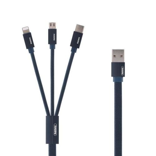 Remax Kerolla Series 3 in 1 RC-094th cable Blue