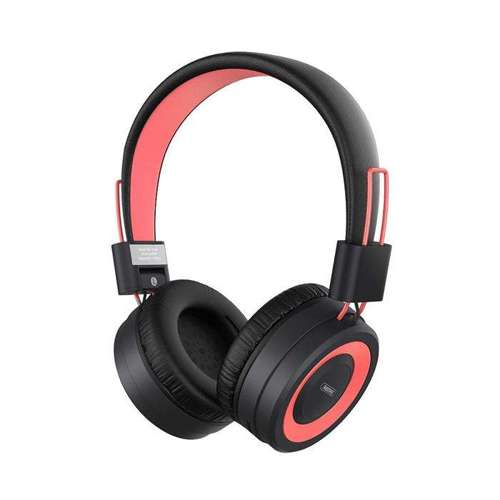 Remax nauszne bezprzewodowe słuchawki Bluetooth 5.0 różowy (RB-725HB pink)