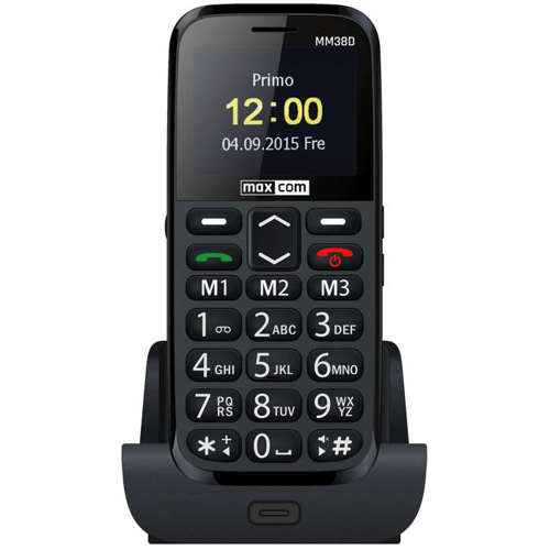 Telefon Komórkowy MAXCOM MM38D czarny