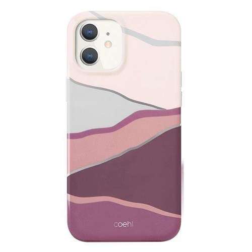 UNIQ etui Coehl Ciel iPhone 12 mini 5,4" różowy/sunset pink