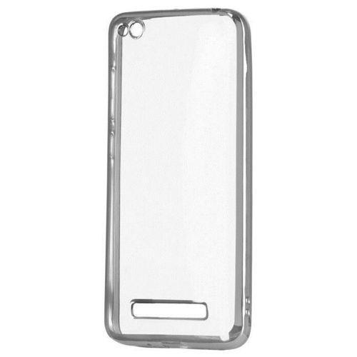 Żelowy pokrowiec etui Metalic Slim Xiaomi Redmi 4A srebrny