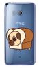 Boho Case HTC U11 piesek w chlebie