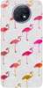 Etui Brokat SHINING flamingi na Xiaomi Redmi NOTE 9T 5G