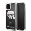 Etui Karl Lagerfeld KLHCN58ICGBK iPhone 11 Pro czarny/black Iconic Glitter