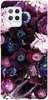 Etui ROAR JELLY purpurowa kompozycja kwiatowa na Samsung Galaxy A42 5G
