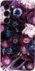 Etui SPIGEN Liquid Crystal purpurowa kompozycja kwiatowa na Samsung Galaxy S23 Plus