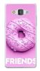 Etui dla przyjaciół friends donut fioletowy na Samsung Galaxy A5