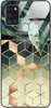 Etui szklane GLASS CASE geometryczna roślina Samsung Galaxy A21s 