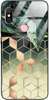 Etui szklane GLASS CASE geometryczna roślina Xiaomi Redmi Note 6 PRO 