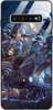 Etui szklane GLASS CASE kosmonauta na rakiecie Samsung Galaxy S10 