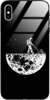 Etui szklane GLASS CASE kosmonauta z kosiarką Apple Iphone XS Max 