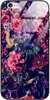 Etui szklane GLASS CASE kwiatowa kompozycja Apple IPhone 6 / iPhone 6S 