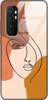 Etui szklane GLASS CASE linearna twarz Xiaomi Mi NOTE 10 Lite 