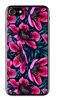 Foto Case Apple iPhone 7 / 8 / SE 2020 / SE 2022 różowo czarne kwiaty