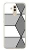 Foto Case Huawei Mate 20 Lite szare geometryczne wzory