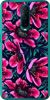 Foto Case Oppo RX17 Pro różowo czarne kwiaty