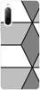 Foto Case Sony Xperia 10 III szare geometryczne wzory