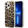 Guess GUHCP13XHSLEOW iPhone 13 Pro Max 6,7"brązowy/brown hardcase Leopard