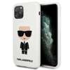Karl Lagerfeld KLHCN65SLFKWH iPhone 11 Pro Max hardcase biały/white Silicone Iconic