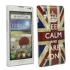 PATTERNS LG Swift L9 keep calm and carry on